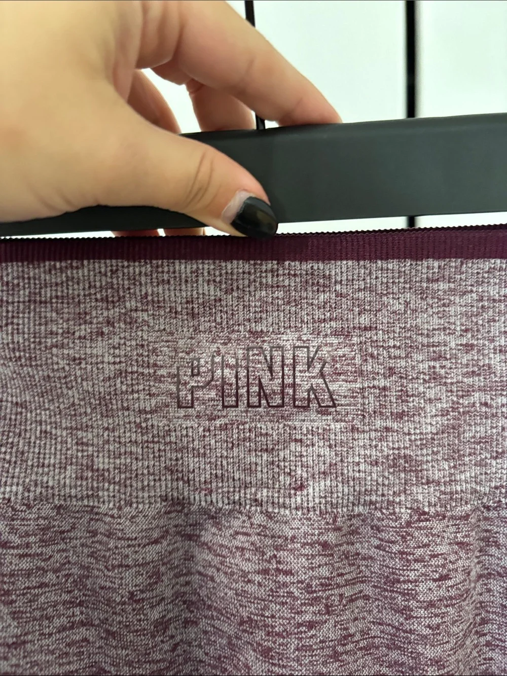 Pink Victoria’s Secret purple seamless leggings